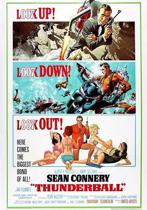 James Bond 007 4 Thunderball                เจมส์ บอนด์ 007 ภาค 4 ธันเดอร์บอลล์ 007                1965